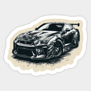Nissan GTR Sticker